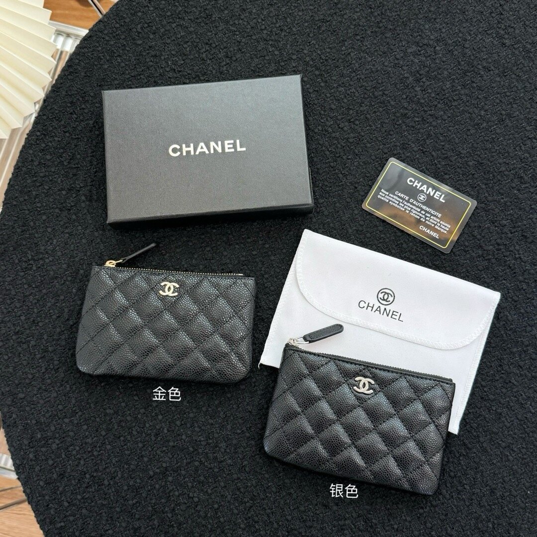 chanel card wallet 14×9cm 1